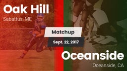Matchup: Oak Hill vs. Oceanside  2017