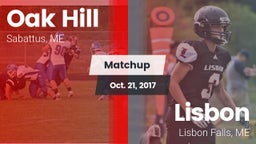 Matchup: Oak Hill vs. Lisbon  2017