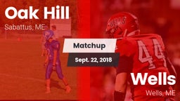 Matchup: Oak Hill vs. Wells  2018