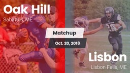 Matchup: Oak Hill vs. Lisbon  2018