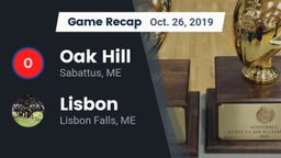 Recap: Oak Hill  vs. Lisbon  2019