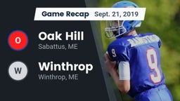 Recap: Oak Hill  vs. Winthrop  2019