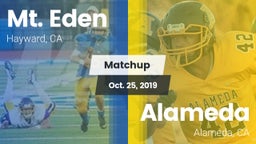 Matchup: Mt. Eden  vs. Alameda  2019
