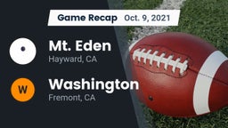 Recap: Mt. Eden  vs. Washington  2021