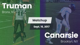 Matchup: Truman vs. Canarsie  2017