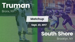 Matchup: Truman vs. South Shore  2017