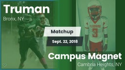 Matchup: Truman vs. Campus Magnet  2018