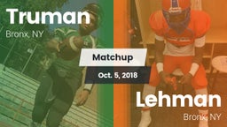 Matchup: Truman vs. Lehman  2018