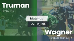 Matchup: Truman vs. Wagner  2018