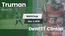 Matchup: Truman vs. DeWITT Clinton  2018