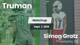 Matchup: Truman vs. Simon Gratz  2019