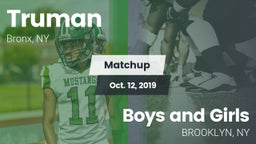 Matchup: Truman vs. Boys and Girls 2019