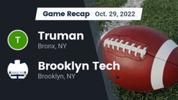 Recap: Truman  vs. Brooklyn Tech  2022