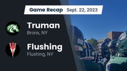 Recap: Truman  vs. Flushing  2023