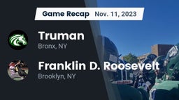 Recap: Truman  vs. Franklin D. Roosevelt 2023
