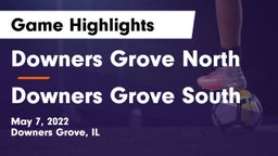 Downers Grove North vs Downers Grove South  Game Highlights - May 7, 2022