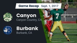 Recap: Canyon  vs. Burbank  2017