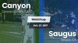 Matchup: Canyon  vs. Saugus  2017