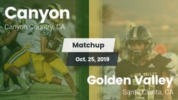Matchup: Canyon  vs. Golden Valley  2019