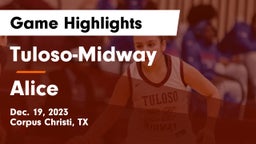 Tuloso-Midway  vs Alice  Game Highlights - Dec. 19, 2023