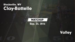 Matchup: Clay-Battelle vs. Valley 2016