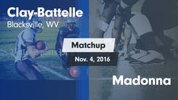 Matchup: Clay-Battelle vs. Madonna 2016