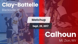 Matchup: Clay-Battelle vs. Calhoun  2017