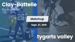 Matchup: Clay-Battelle vs. tygarts valley 2019