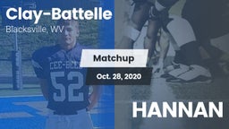 Matchup: Clay-Battelle vs. HANNAN 2020