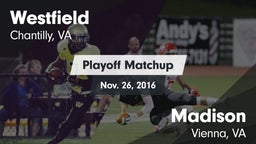 Matchup: Westfield High vs. Madison  2016