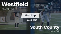 Matchup: Westfield High vs. South County  2017