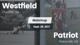 Matchup: Westfield High vs. Patriot   2017