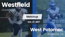 Matchup: Westfield High vs. West Potomac  2017