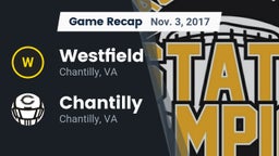 Recap: Westfield  vs. Chantilly  2017