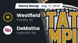Recap: Westfield  vs. DeMatha  2018