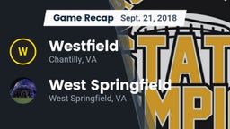 Recap: Westfield  vs. West Springfield  2018