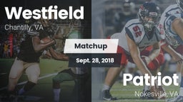Matchup: Westfield High vs. Patriot   2018