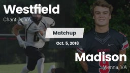 Matchup: Westfield High vs. Madison  2018
