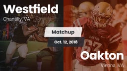 Matchup: Westfield High vs. Oakton  2018