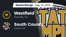 Recap: Westfield  vs. South County  2019