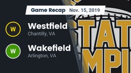 Recap: Westfield  vs. Wakefield  2019