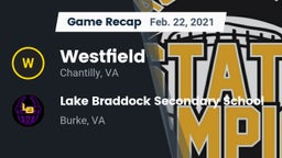 Recap: Westfield  vs. Lake Braddock Secondary School 2021