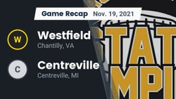 Recap: Westfield  vs. Centreville  2021