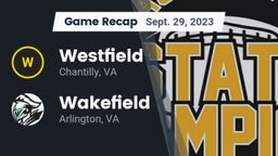 Recap: Westfield  vs. Wakefield  2023