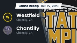 Recap: Westfield  vs. Chantilly  2023