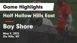Half Hollow Hills East  vs Bay Shore  Game Highlights - May 9, 2023