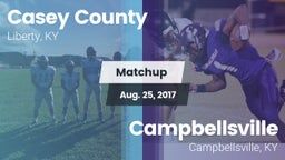 Matchup: Casey County vs. Campbellsville  2017