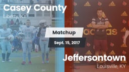 Matchup: Casey County vs. Jeffersontown  2017