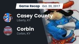 Recap: Casey County  vs. Corbin  2017