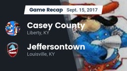 Recap: Casey County  vs. Jeffersontown  2017